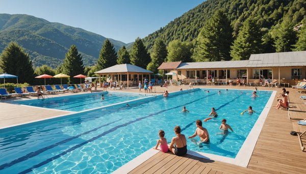 Quelles sont les activités aquatiques à faire au camping à Amélie les Bains avec piscine ?