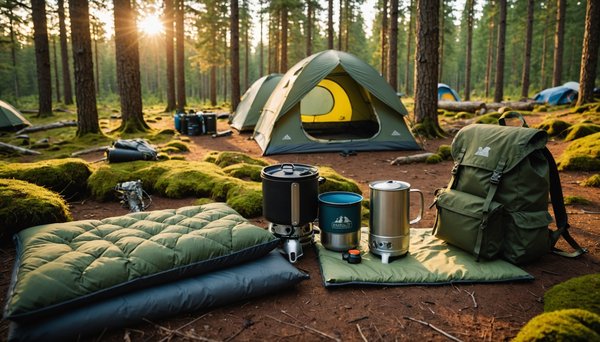 L'équipement essentiel pour un voyage en camping