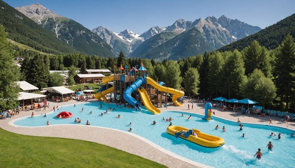 Camping var avec parc aquatique : découvrez l'argentière à cogolin