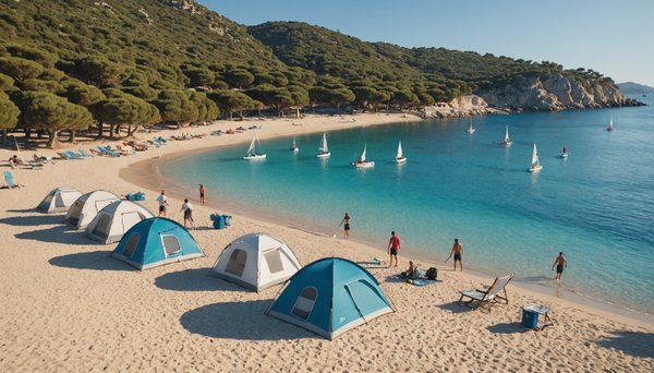 Le Camping Calvi : des vacances à la plage avec des activités aquatiques