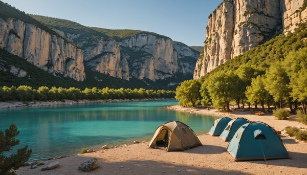 A la découverte des espaces aquatiques des campings des Gorges du Verdon