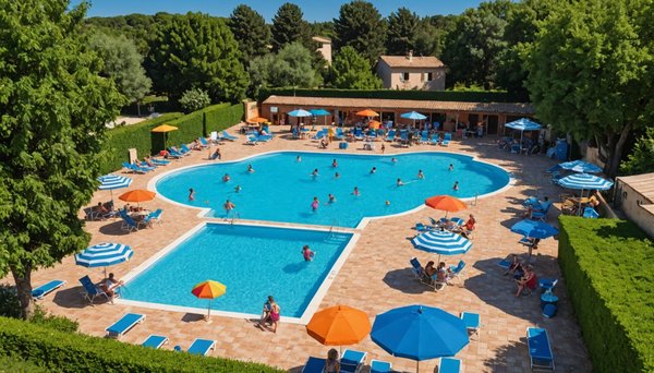 Quels sont les campings 4 étoiles dans le Gard avec piscine au top pour les enfants ?