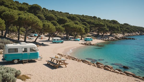 Séjournez les pieds dans l'eau dans un camping de la presqu'île de Giens