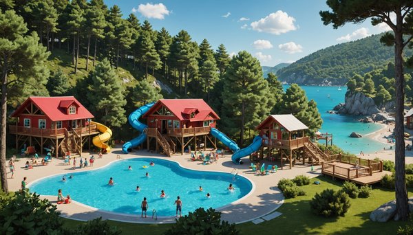 Quels sont les campings au Pays Basque qui proposent un parc aquatique et un accès direct à la mer ou à la rivière ?