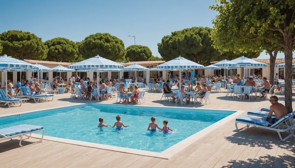 Quels sont les avis des clients sur les campings avec piscine à Marseillan ?