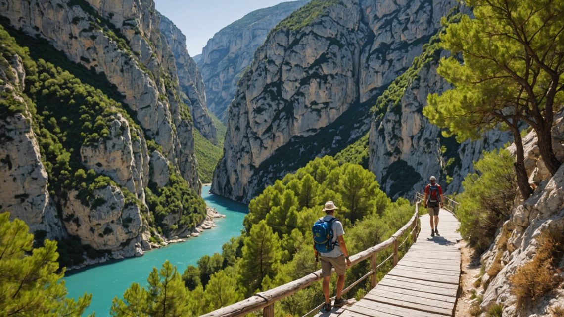 Top hiking trails in the gorges du verdon near camping terra verdon