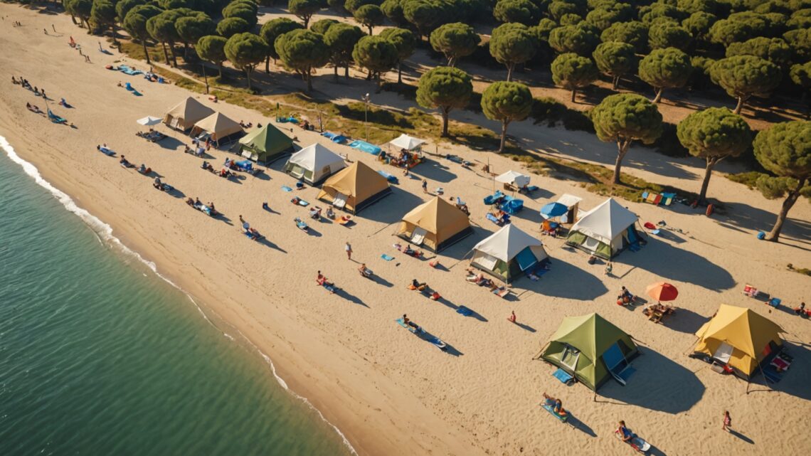 Expérience paradisiaque : Les campings de Vias plage avec parc aquatique