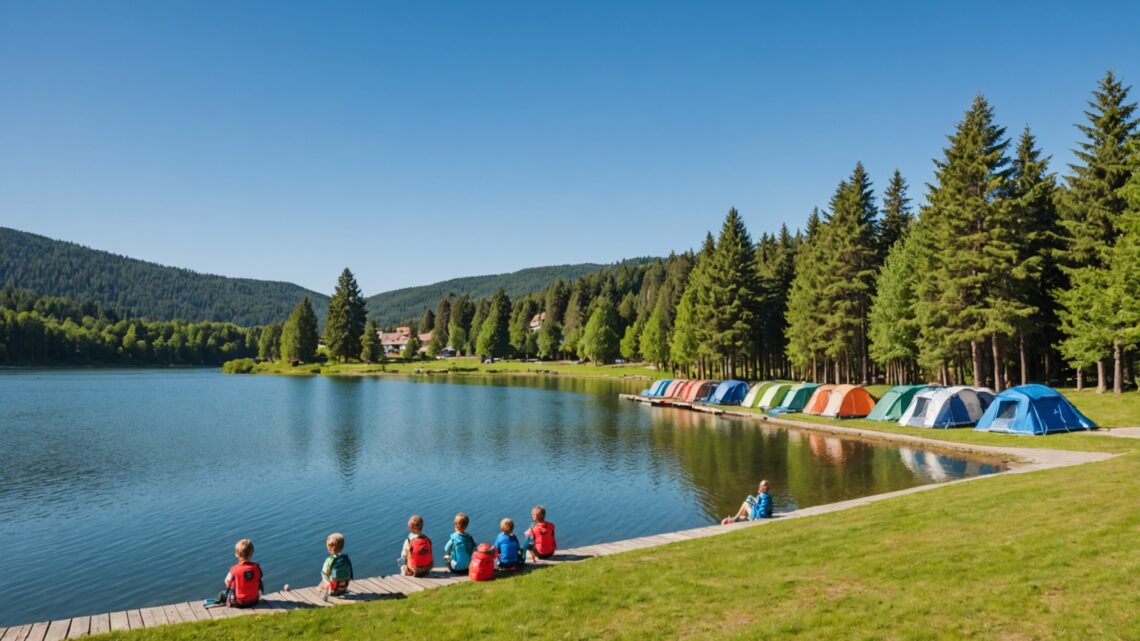 Exploration des campings français pour les familles aimant les activités aquatiques