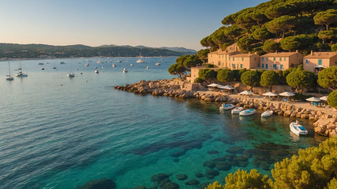 Explorer le littoral de Saint-Tropez en camping aquatique