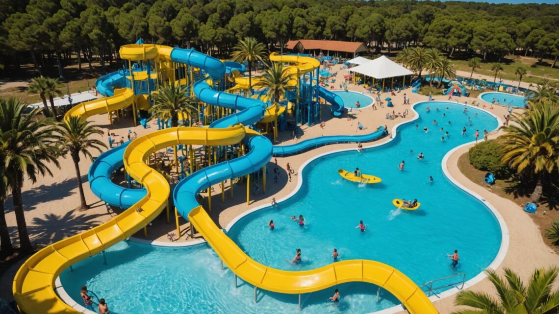 Explorer les plus beaux parcs aquatiques des campings de Capbreton