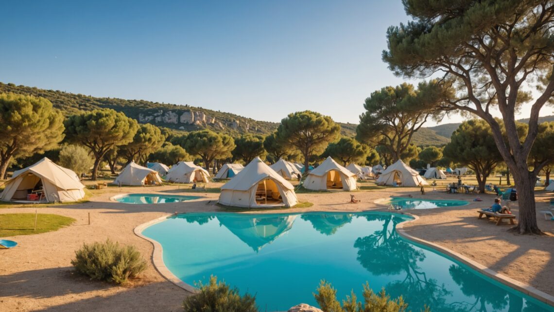 Les meilleurs campings dans le Vaucluse avec parc aquatique pour des vacances inoubliables