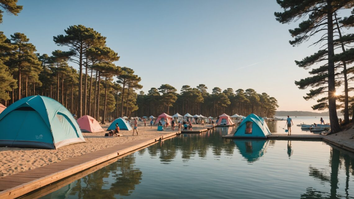 Quelles sont les activités nautiques à faire dans un camping aquatique à Arcachon ?