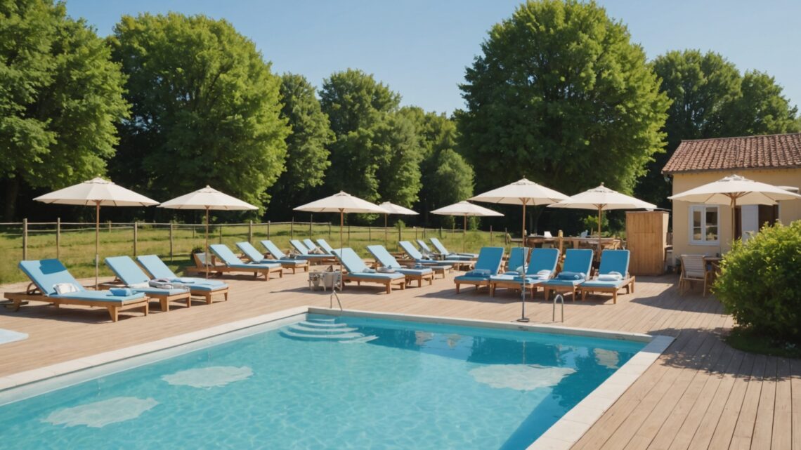 Quelles sont les règles de sécurité à respecter dans un camping aquatique avec piscine naturiste en France ?
