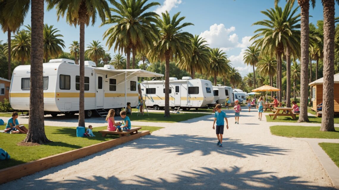 Quels sont les conseils pour louer un mobil home dans un camping aquatique à Vias ?