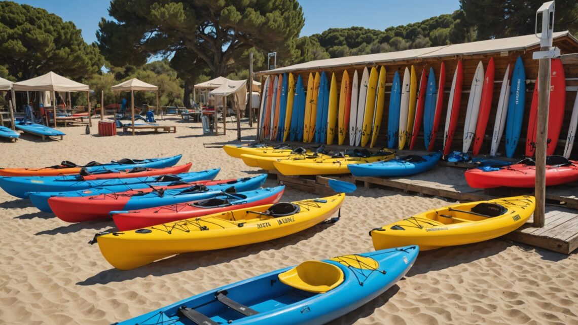 Quels sont les équipements aquatiques disponibles dans les campings à Argeles sur Mer ?