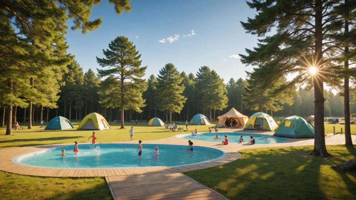 Top 3 des destinations de camping en Loire-Atlantique où trouver un parc aquatique accessible aux familles
