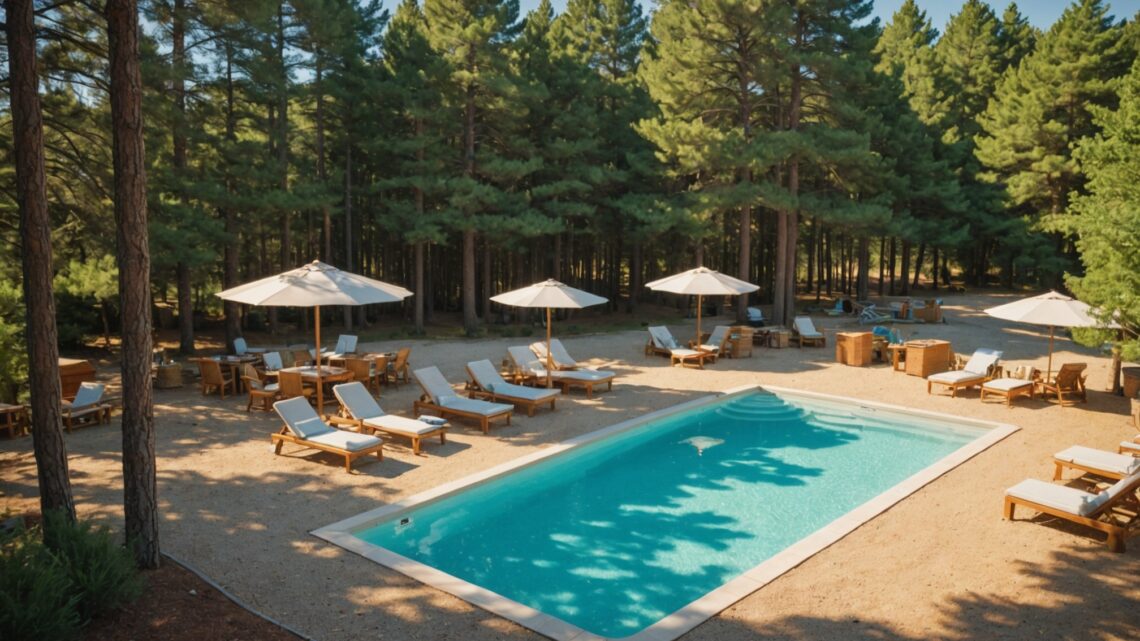 Une expérience inoubliable de camping dans les Landes avec une piscine